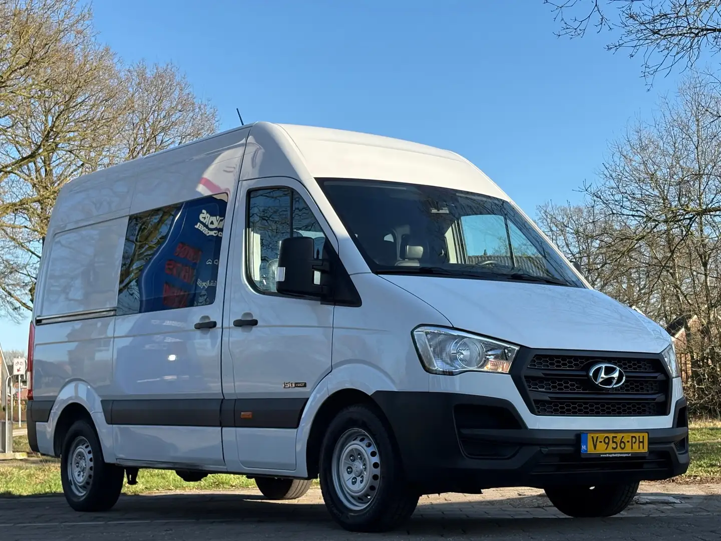 Hyundai H 350 150PK|EURO6|airco|cruise|achteruitrijcamera|3000KG Weiß - 2