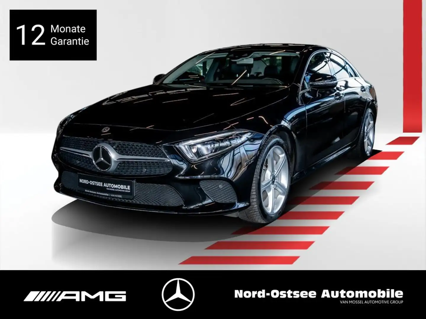 Mercedes-Benz CLS 350 d 4M MEMORY KAMERA COMAND MULTIBEAM SHZ Negro - 1