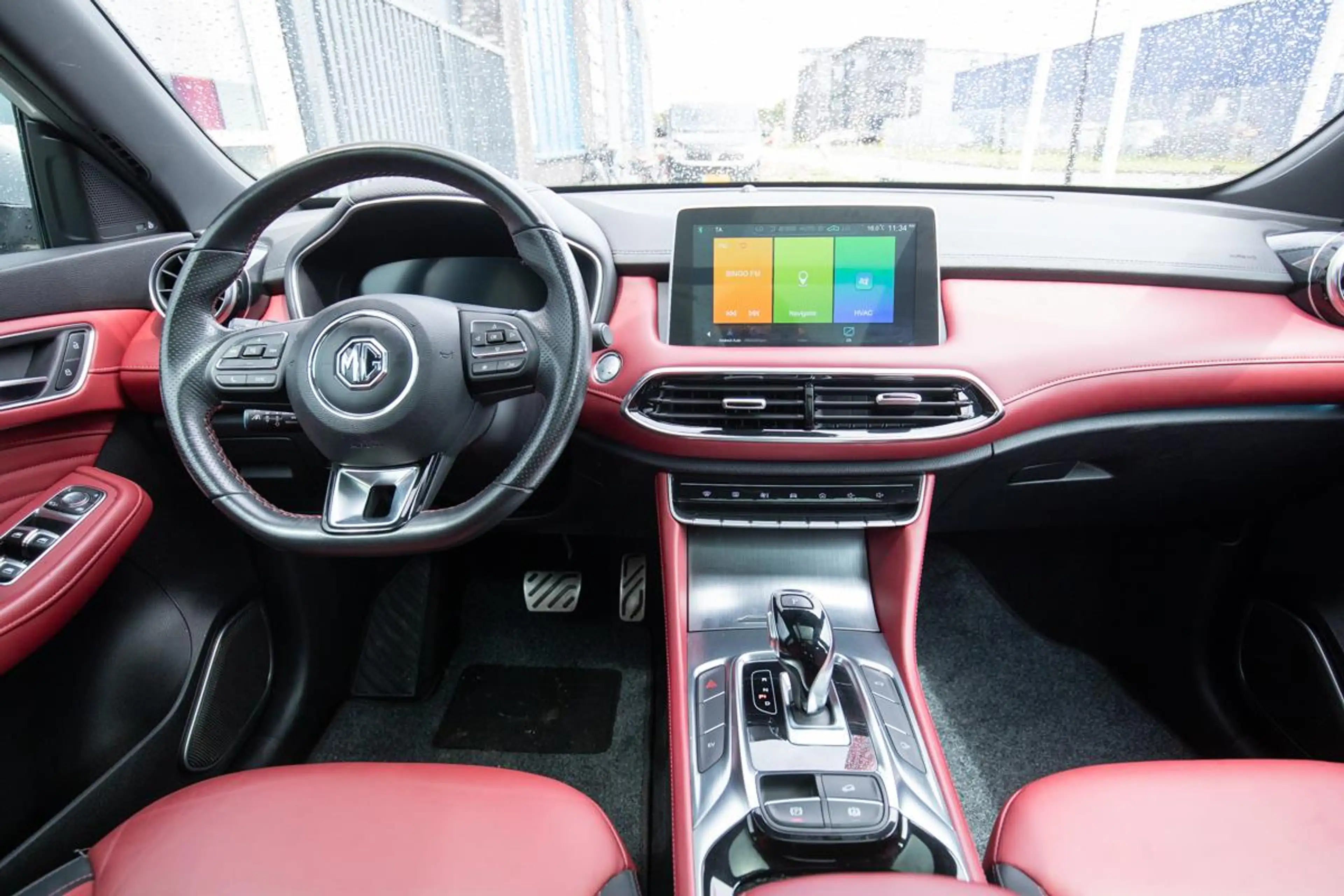 MG EHS 1.5 TGDI Luxury | PHEV | Sardana Red leder | Virtu — photo 4