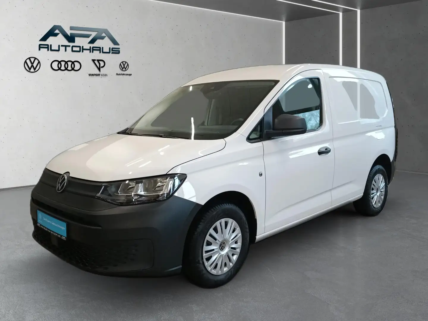 Volkswagen Caddy Cargo 2.0 TDI Klima*MFL*SHZ*AHK.vorb. Weiß - 2