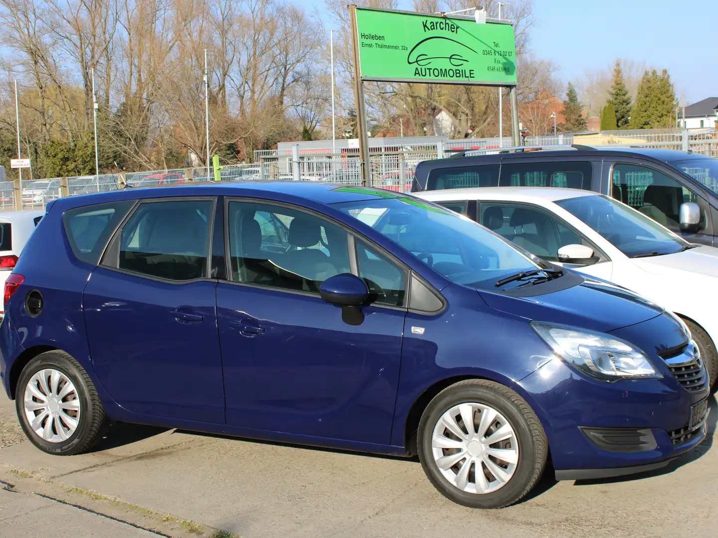 Opel Meriva Edition*Automatic*Klimatronic*SH*LH*PDC*HU/AU NEU Blau - 1