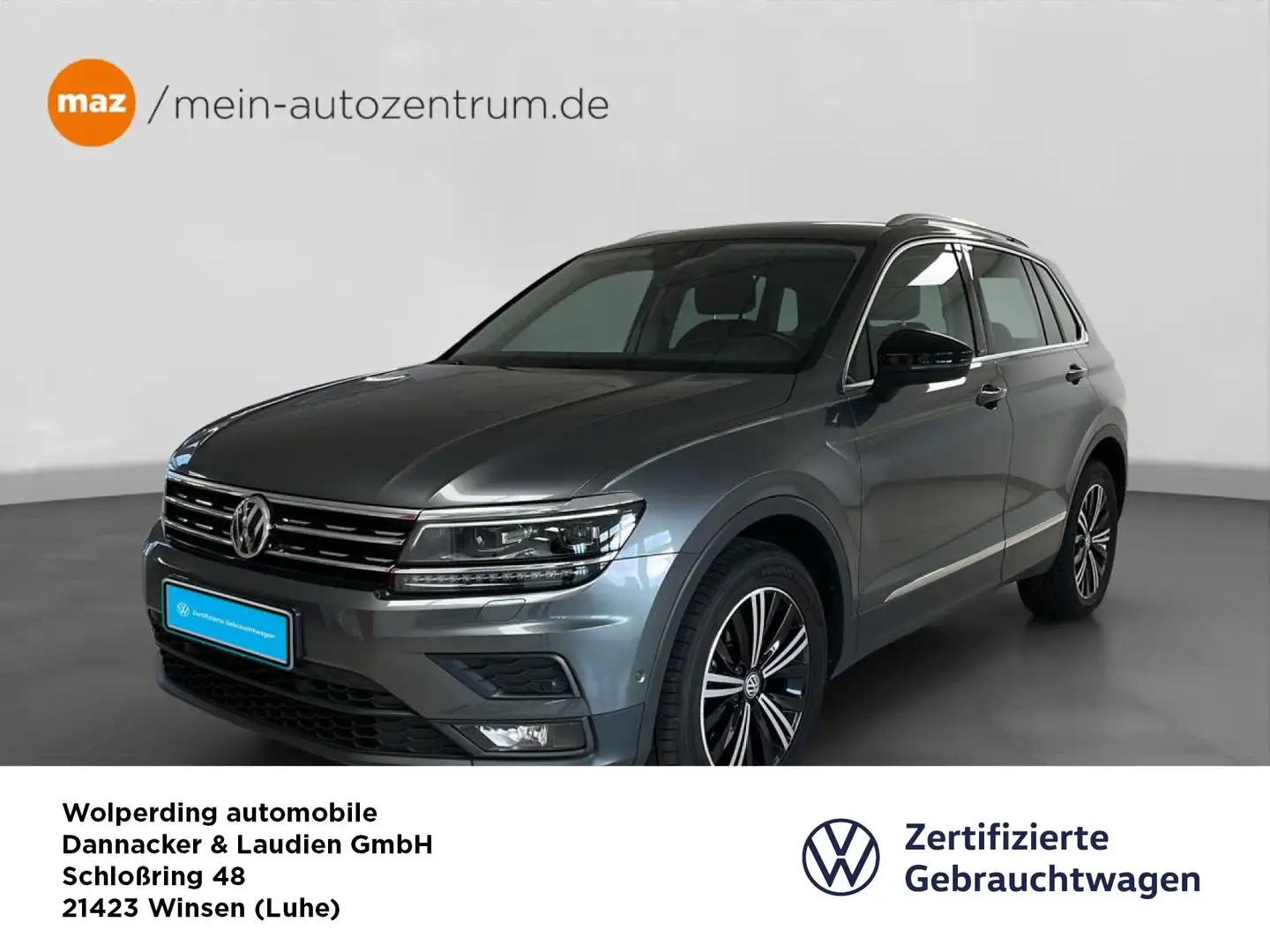 Volkswagen Tiguan 2.0 TSI 4Motion DSG IQ.Drive Bluetooth Navi Gris - 1