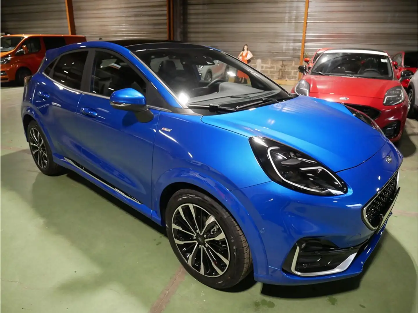 Ford Puma ST-Line V 1.0i EcoBoost mHEV 155ps A7 GAR 09/2028 Bleu - 2