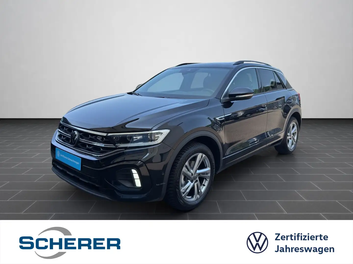 Volkswagen T-Roc R-Line 1.5 l TSI DSG NAVI KAMERA PANO LED Noir - 1
