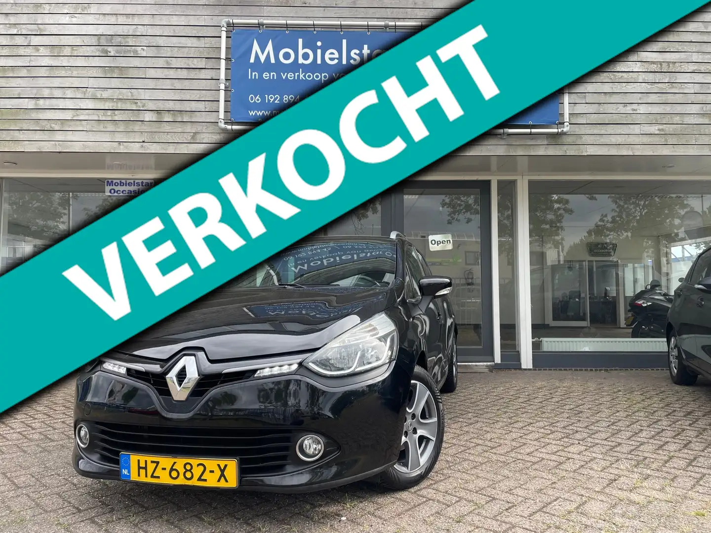 Renault Clio Estate / Airco / Navi / Sensoren / NAP Zwart - 1