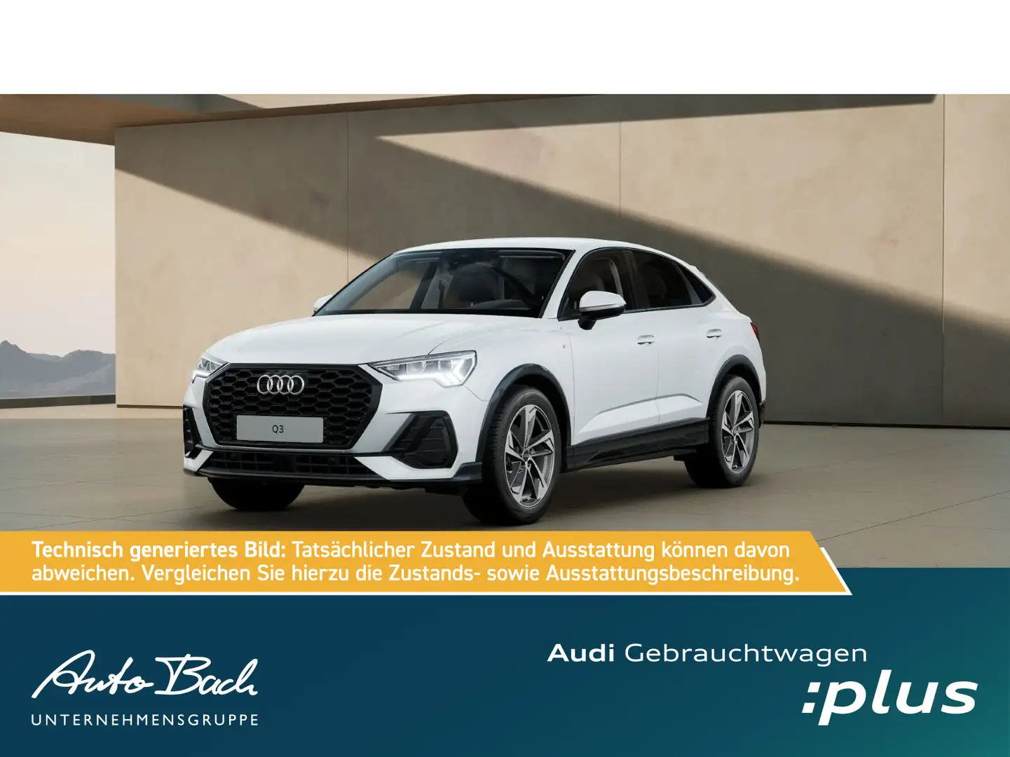 Audi Q3 S line 35TFSI Stronic Navi LED ACC Weiß - 1
