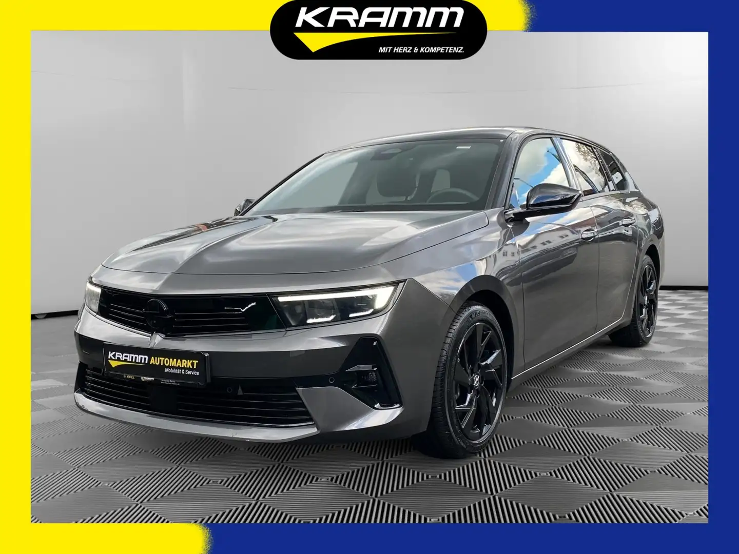 Opel Astra Sports Tourer Ultimate 1.5 Diesel + GS Paket +AHK Gris - 1