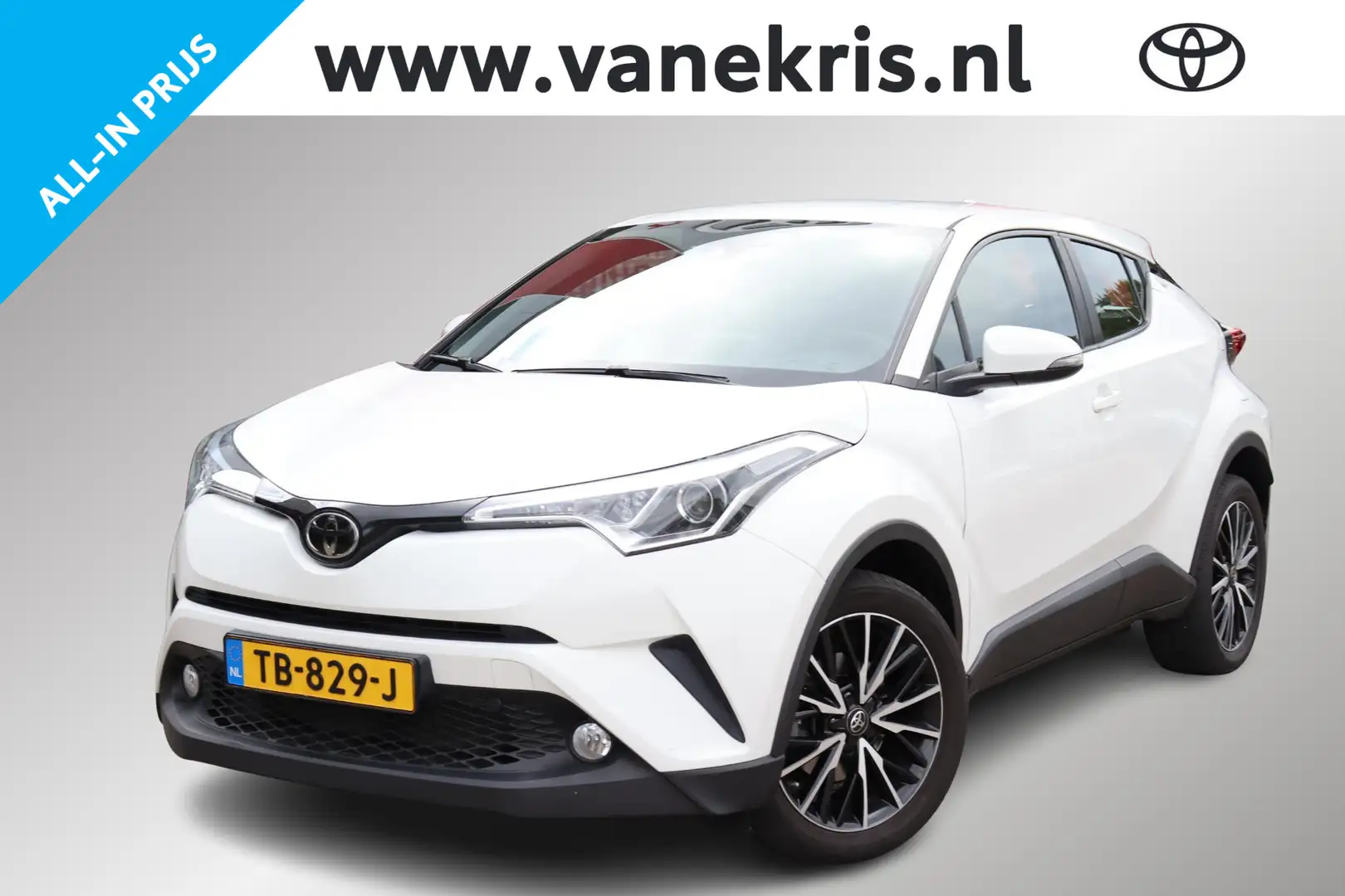 Toyota C-HR 1.2 Turbo Urban , Adaptieve Cruise Control, 1300 k Blanc - 1
