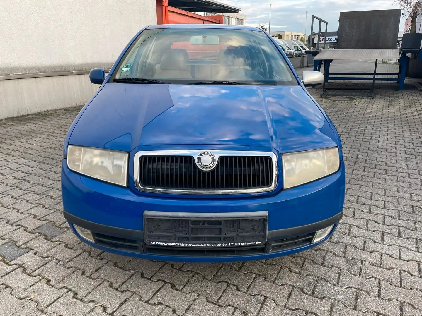 Skoda Fabia Elegance Automatik|Klima|TÜV 11.2026 Blau - 2