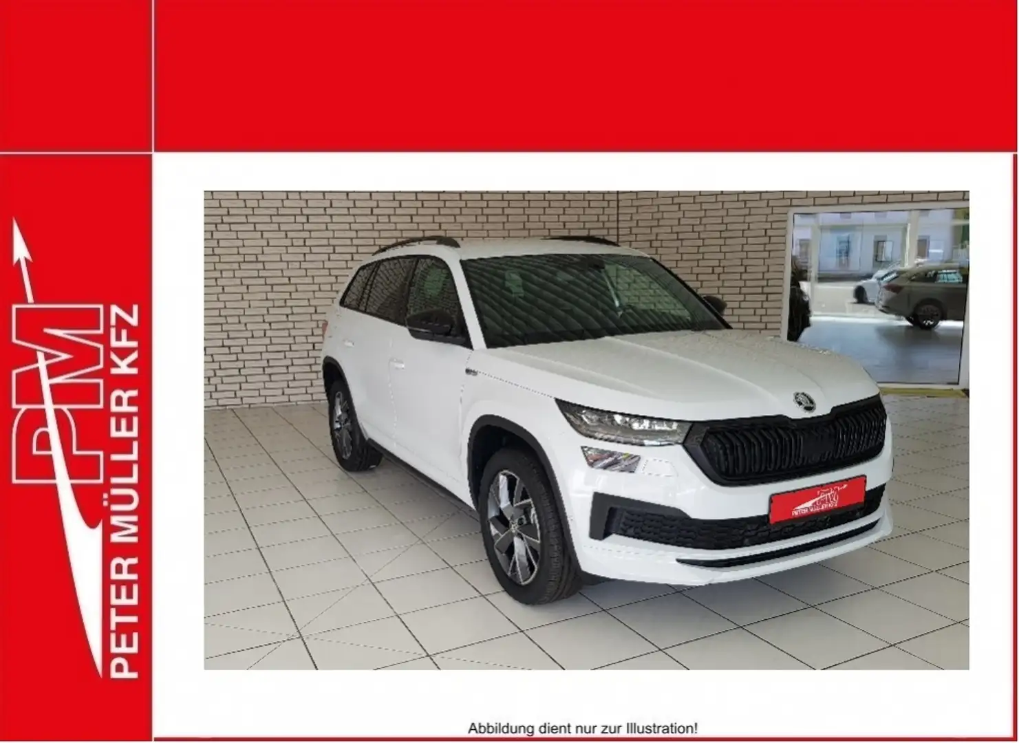 Skoda Kodiaq Sportline 2.0 TDI DSG 4x4 SCR White - 1