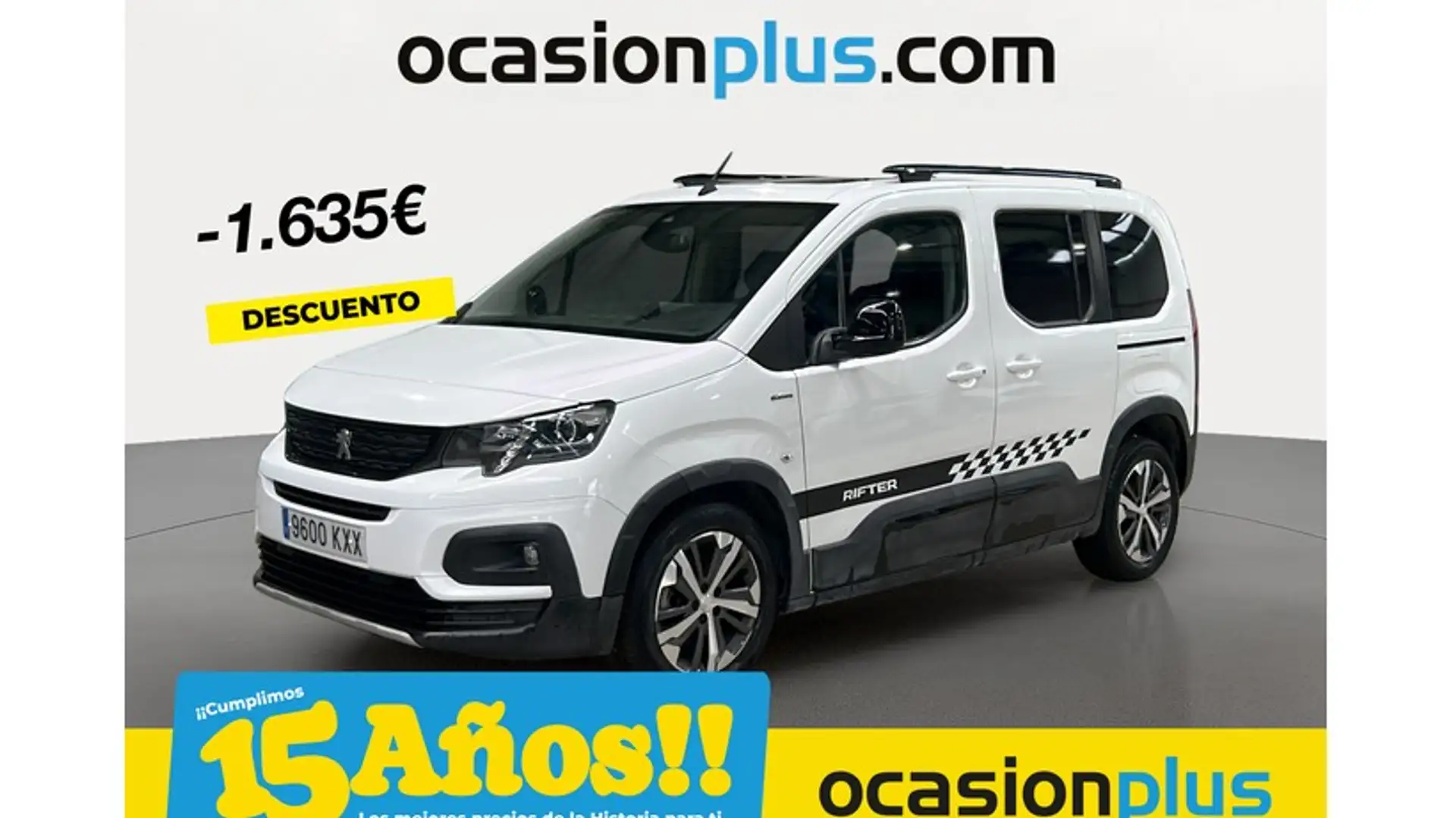 Peugeot Rifter 1.5BlueHDi S&S Standard GT Line 130 Blanc - 1