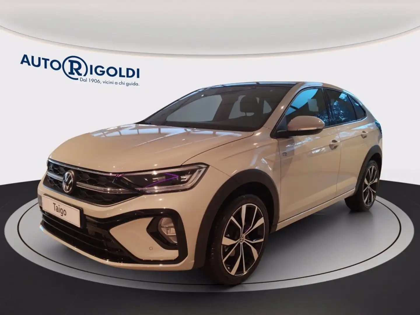 Volkswagen Taigo 1.0 tsi r-line 115cv Grijs - 1