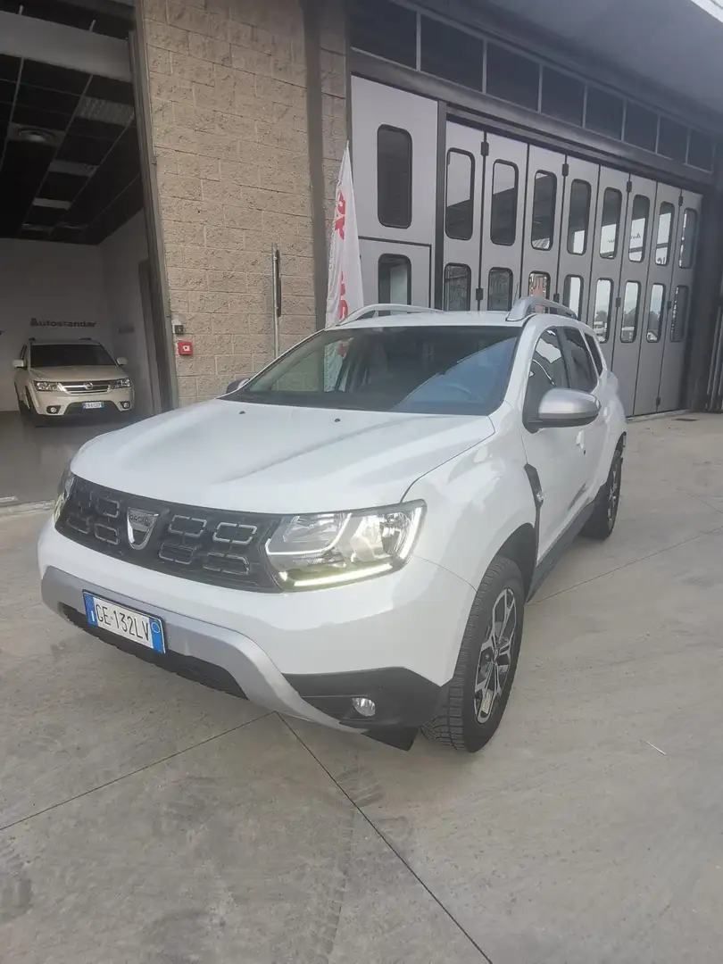 Dacia Duster 2ª serie 1.0 TCe 100 CV ECO-G 4x2 Prestige Wit - 1