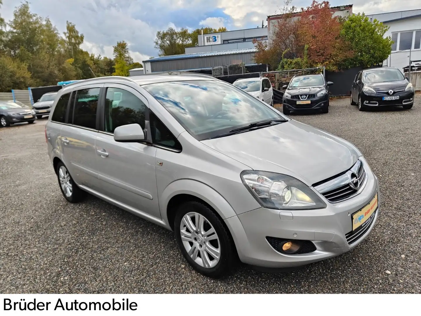 Opel Zafira B 1,8 Family Plus*7Sitze*AHK* Argent - 1