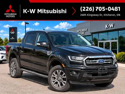 Black 2021 Ford Ranger Pickup Truck Four-Wheel Drive Automatic
