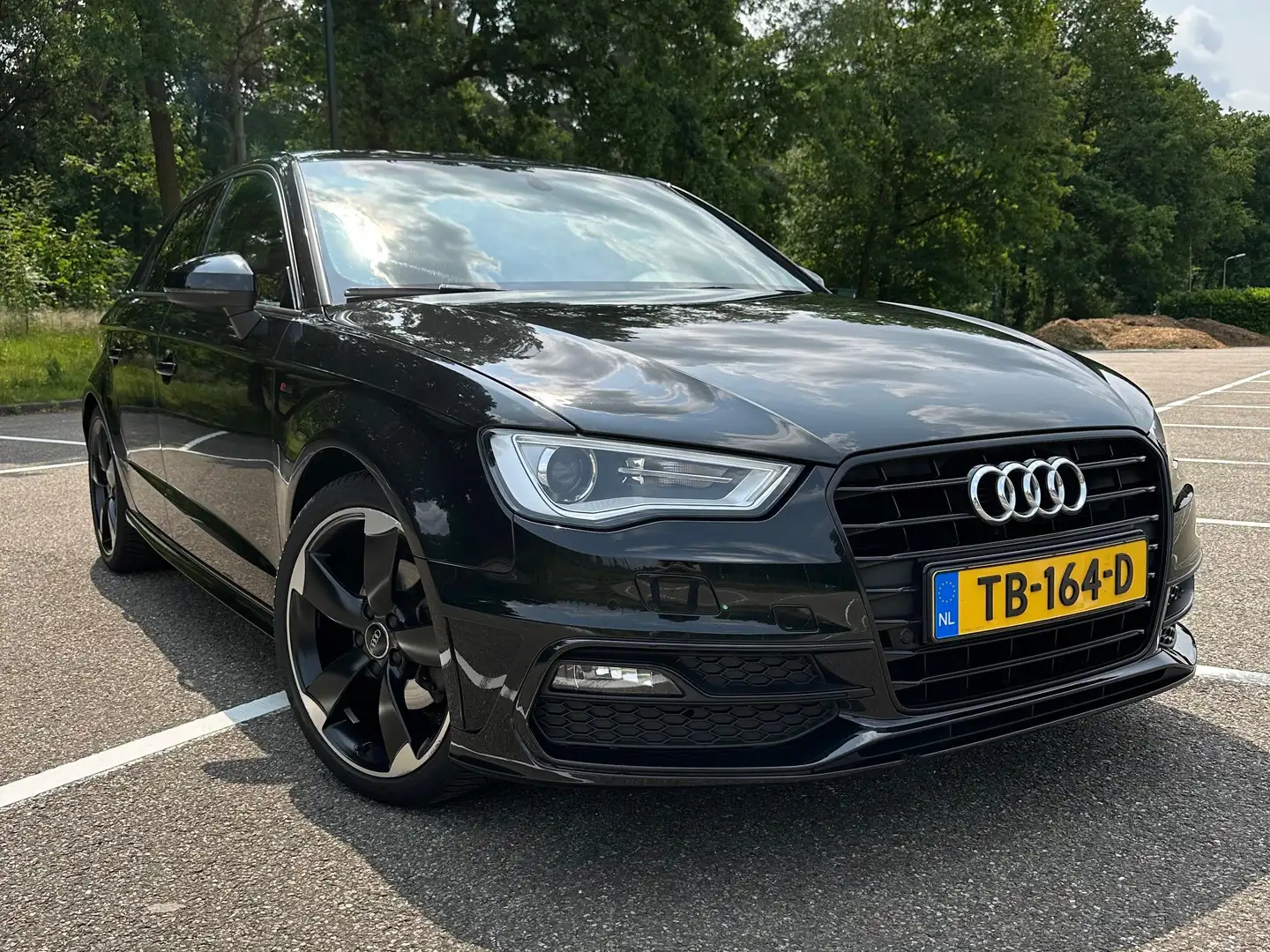 Audi A3 A3 1.4 TFSI Ambit. PL S, 3x S-Line, dealer ond. Zwart - 1