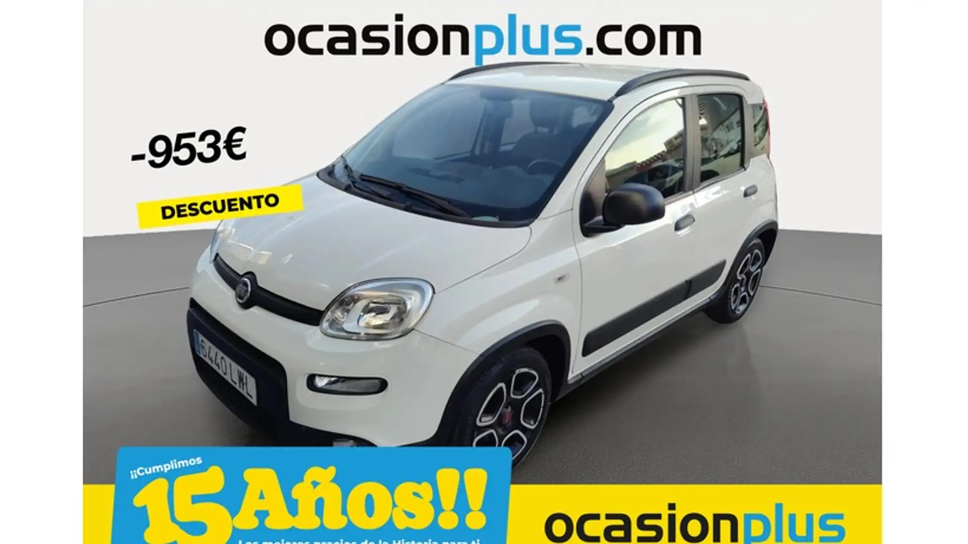 Fiat Panda 1.0 Gse City Live Hybrid Blanc - 1