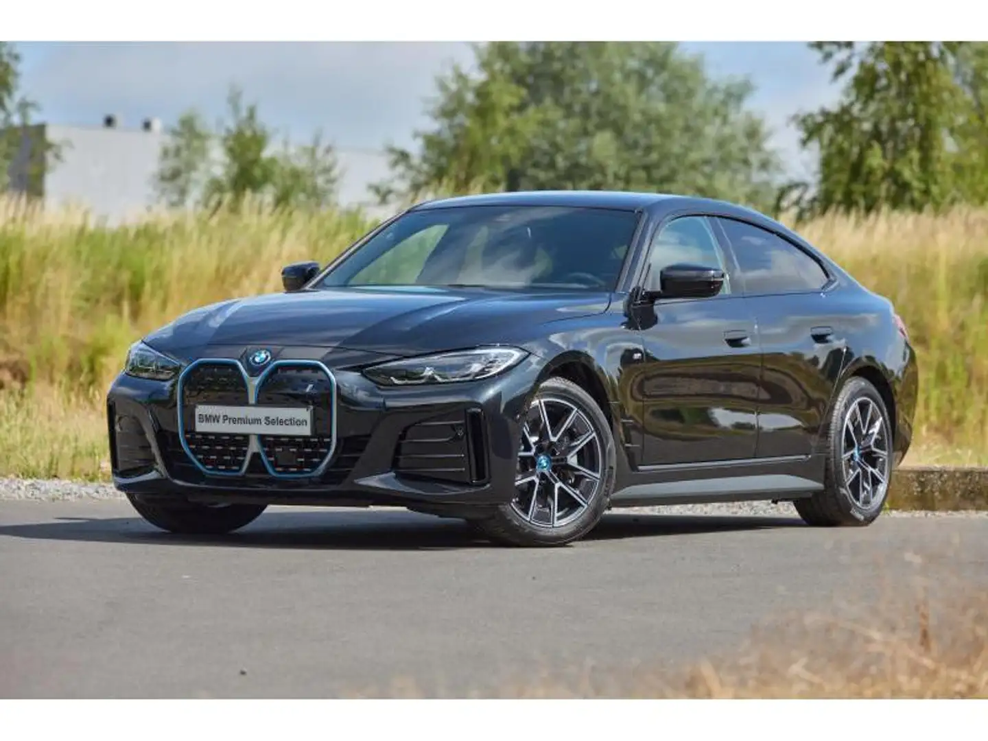 BMW i4 i4 eDrive40 Gran Coupé Zwart - 1