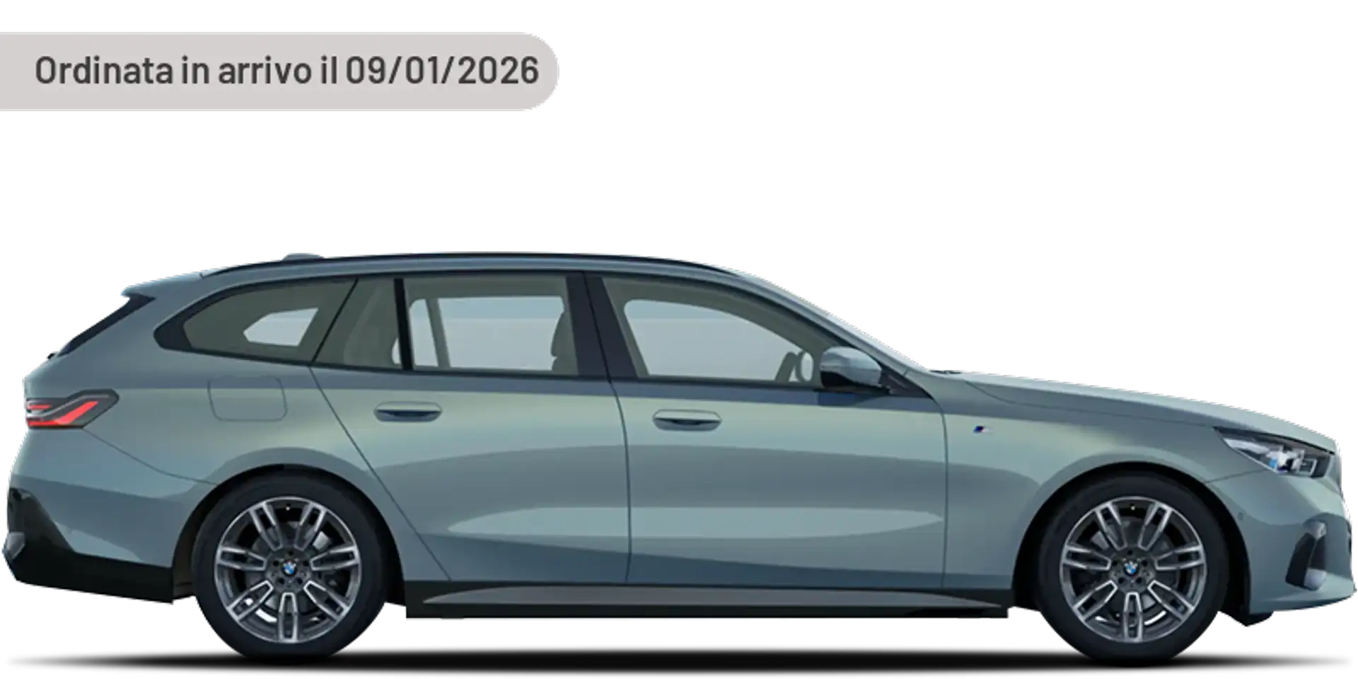 BMW i5 M60 Touring Argento - 1