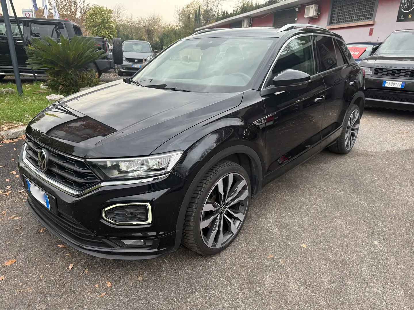 Volkswagen T-Roc T-Roc 1.5 tsi R-LINE DSG VIRTUAL CERCHI 19 Schwarz - 1