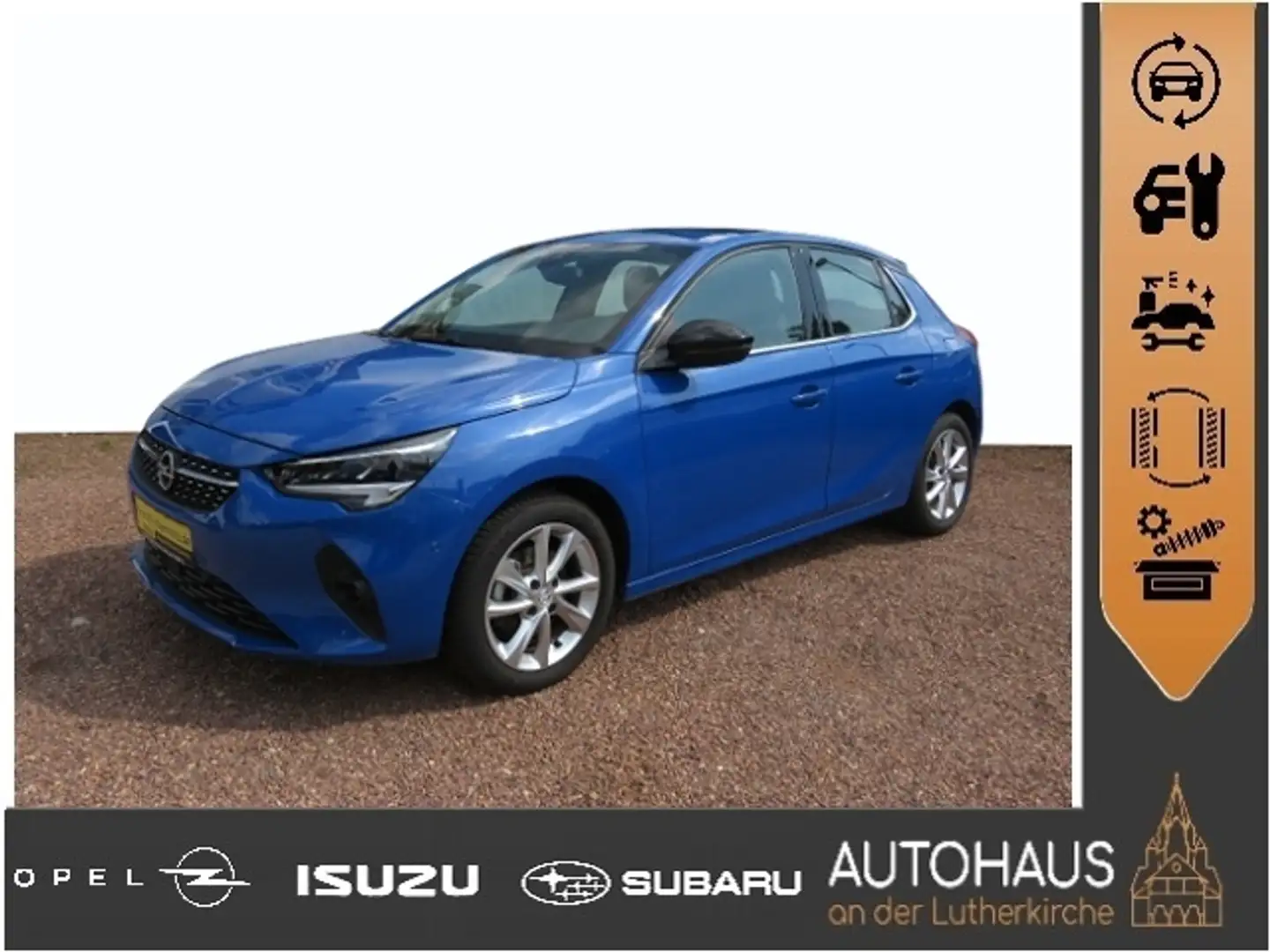 Opel Corsa F Elegance *Navi**Kamera**LED* Bleu - 1