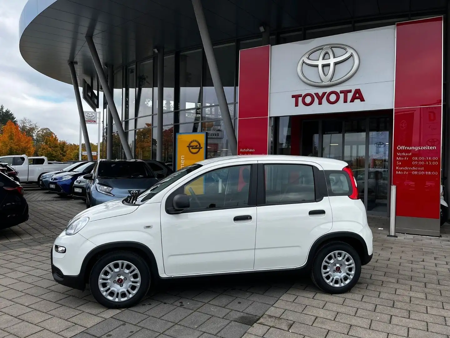 Fiat Panda Hybrid 1.0 GSE, KLIMAANLAGE, RADIO, 6-GANG Weiß - 2