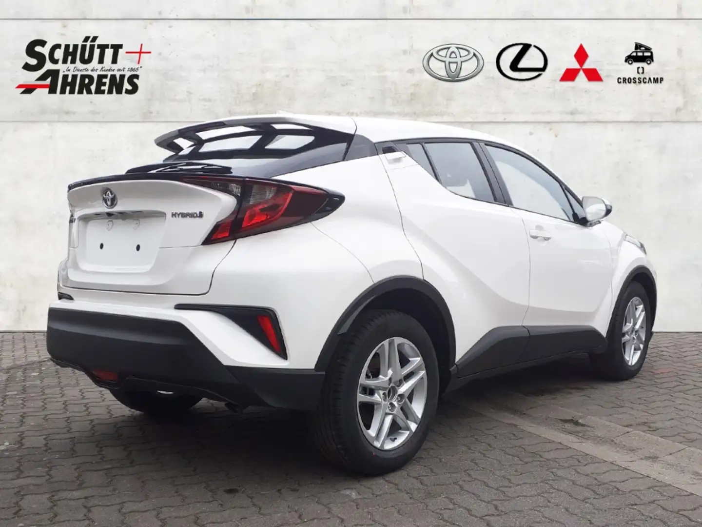 Toyota C-HR 1,8-l-Hybrid Flow Klima LED DAB Fernlichtass. Spur Blanco - 2