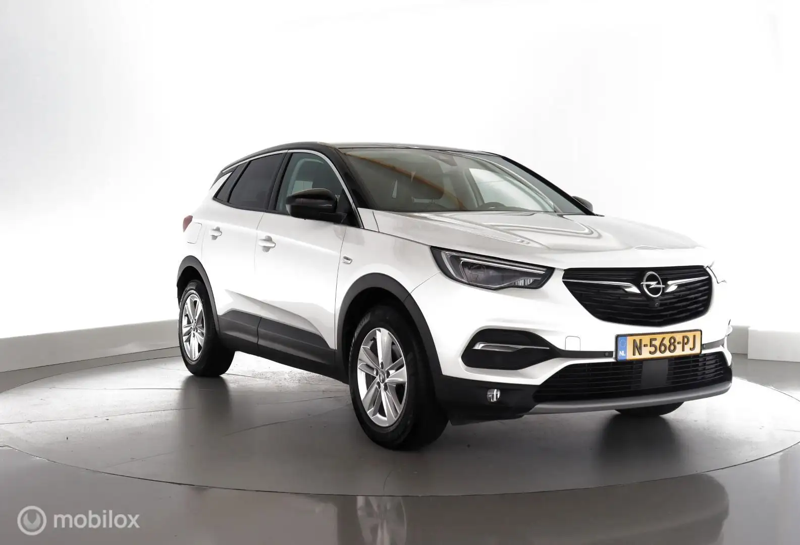 Opel Grandland X 1.2 T automaat Business Elegance leder|winter|nav| Blanc - 2