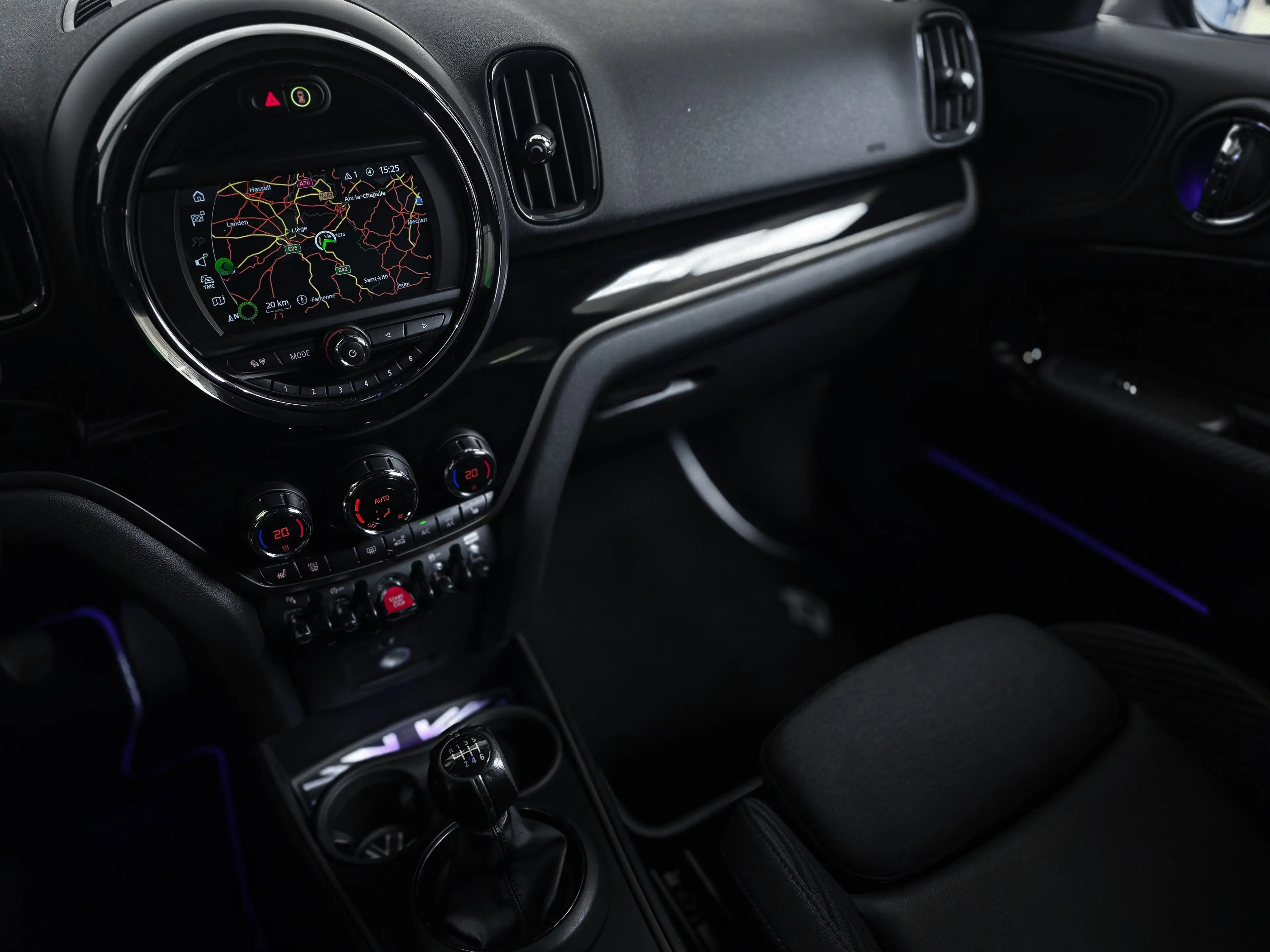 MINI One Countryman ✖ LED D'AMBIANCE | XENON | BLACK PACK | GPS ✔ — photo 6