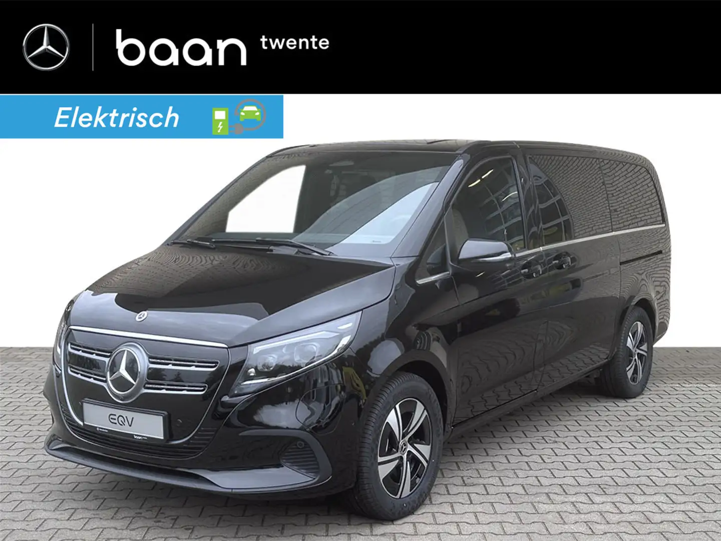 Mercedes-Benz EQV 300 L2 Avantgarde 8-persoons . Чёрный - 1