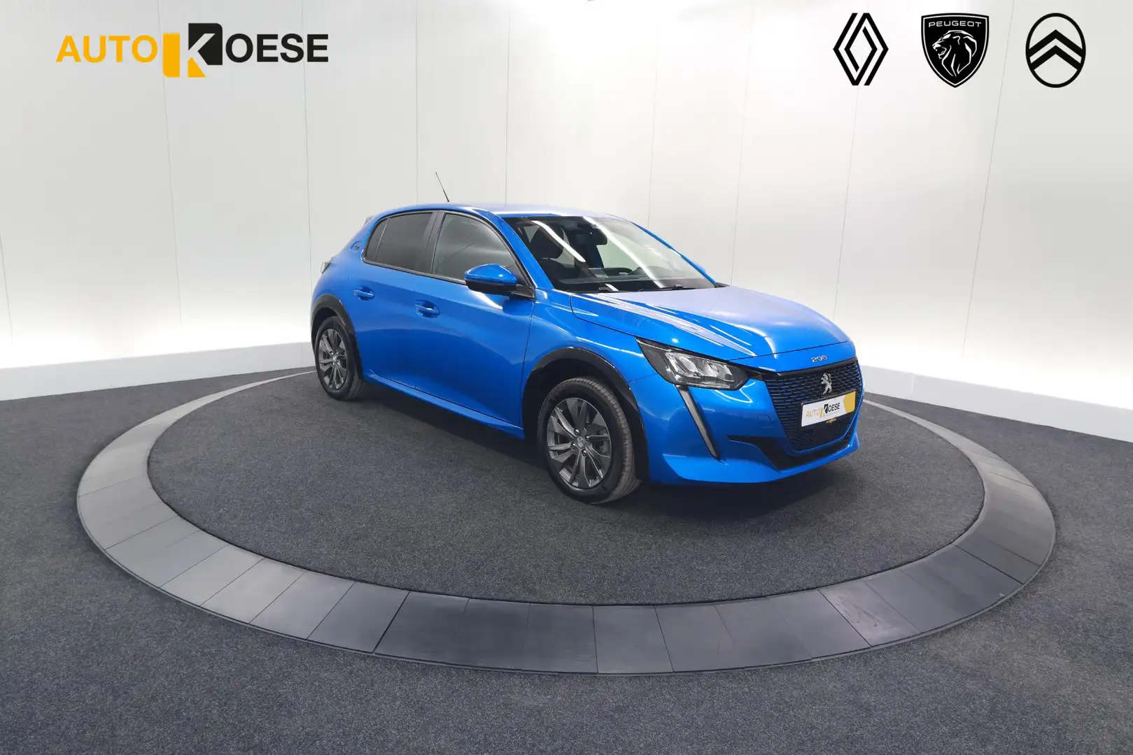 Peugeot e-208 EV Active Pack 50 kWh | Parkeersensoren | Apple Ca Blauw - 1