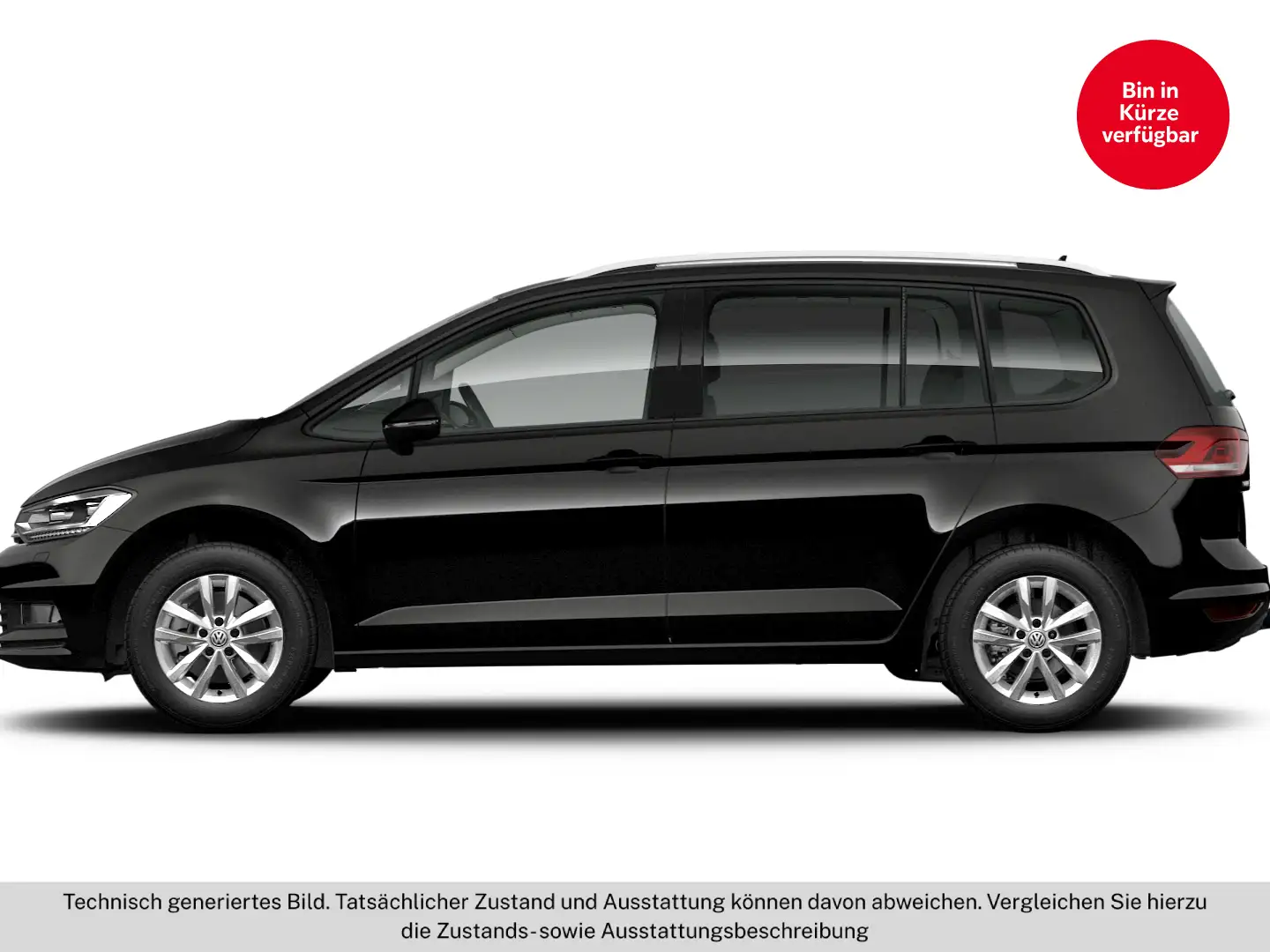 Volkswagen Touran Edition TDI SCR Schwarz - 2