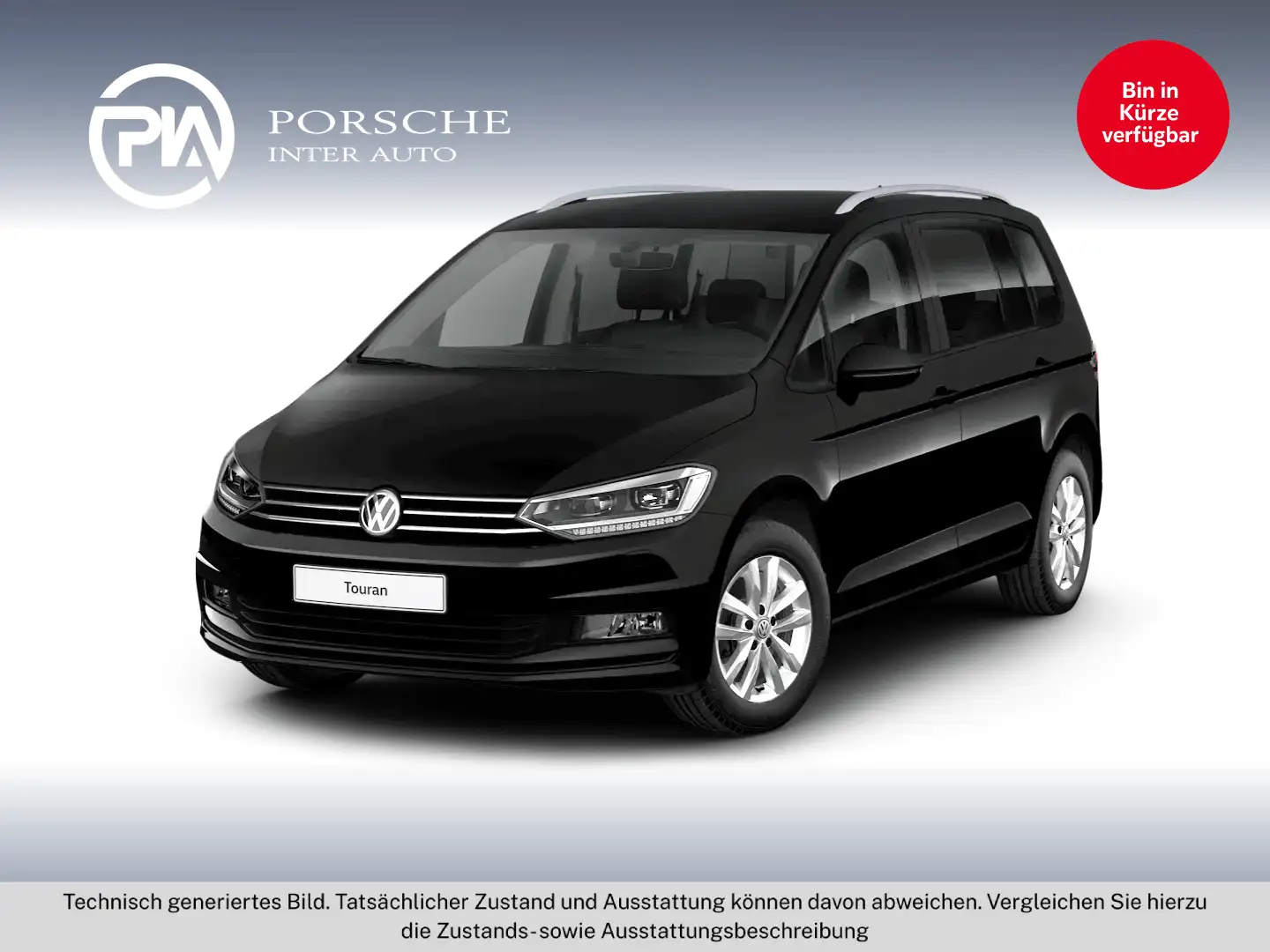 Volkswagen Touran Edition TDI SCR Schwarz - 1
