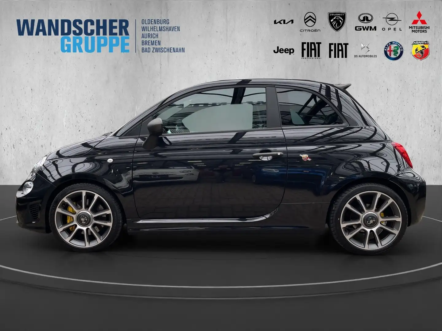 Abarth 695C 1.4 T-Jet 16V Navi+Leder+PDC+Carplay+Beats Schwarz - 2