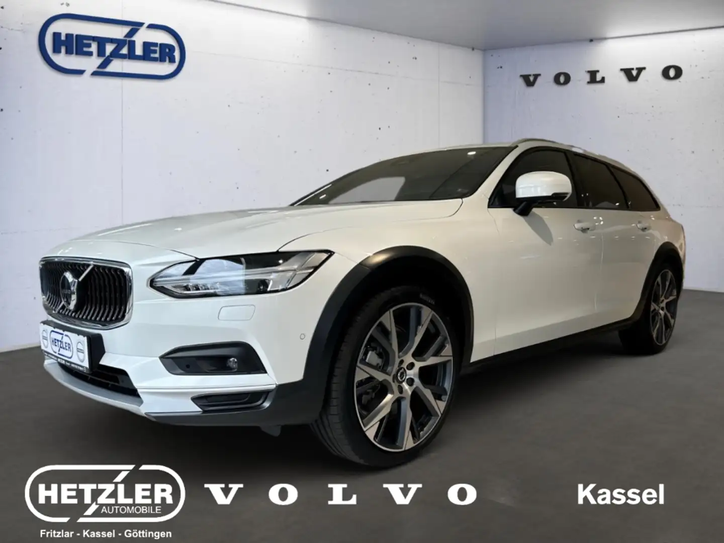 Volvo V90 Cross Country Cross Country Ultimate AWD B4 Diesel EU6d ACC DAB Blanc - 1