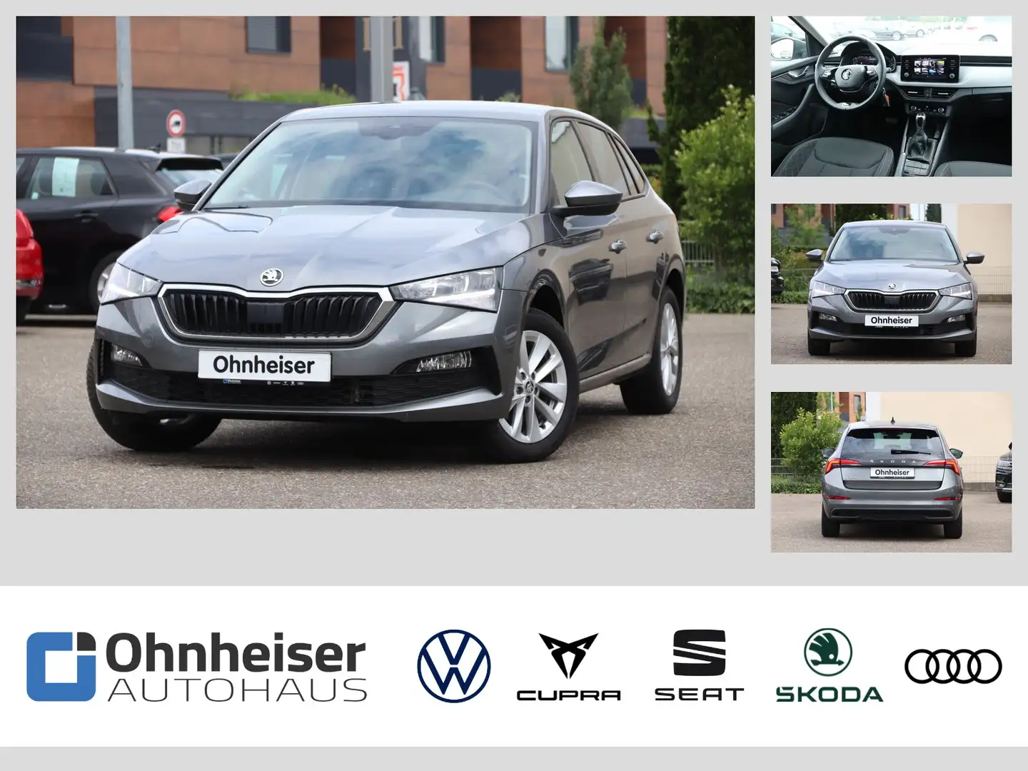 Skoda Scala 1.0 TSI Ambition DSG*PDC*ALU*ACC*NSW Grau - 1