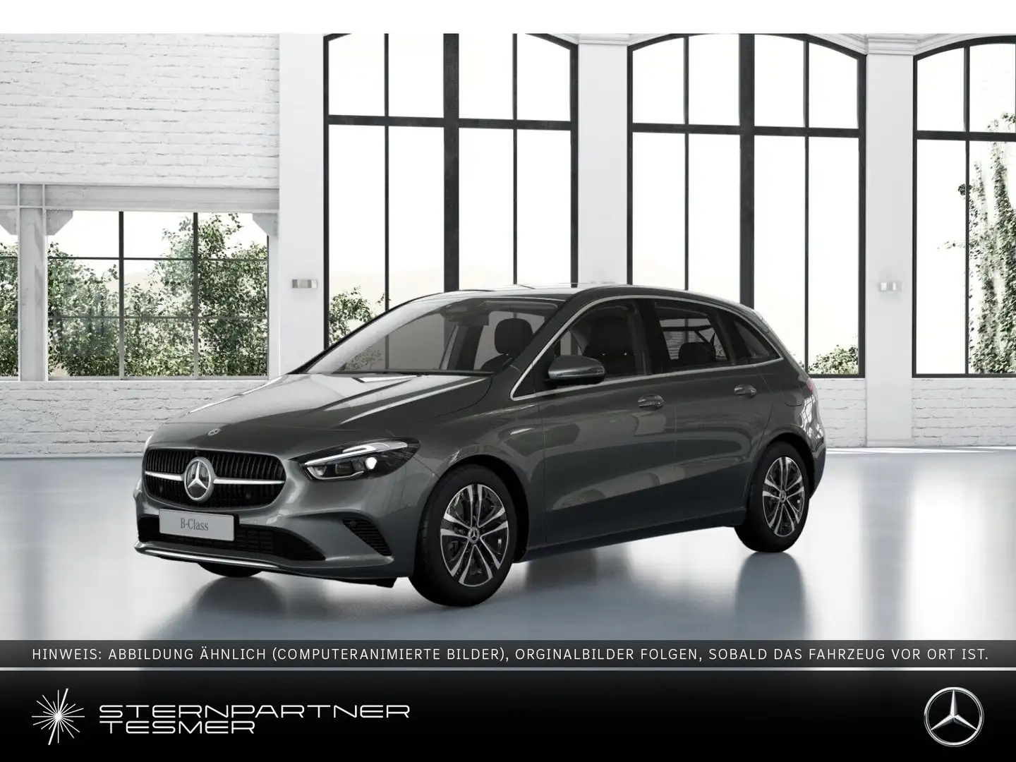 Mercedes-Benz B 200 #PROGRESSIVE #AHK #360°-KAM #MULTIBEAM Grey - 1