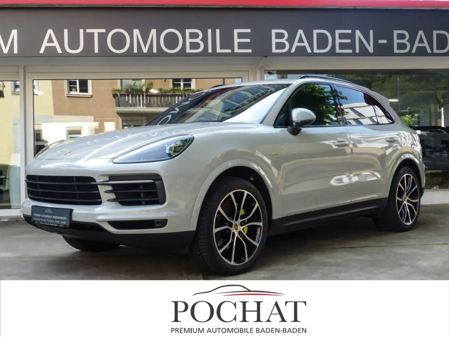 Porsche Cayenne E-Hybrid*Kreide*Panorama*el. AHK*MJ 2022 Gris - 1
