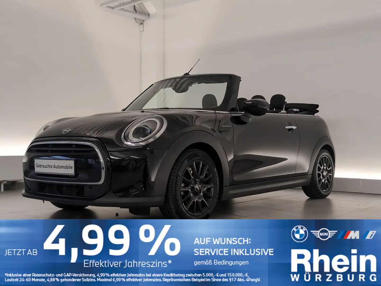 MINI One Cabrio Komfortzugang/DAB/PDC  Komfortzugang/DAB/PDC Fekete - 1