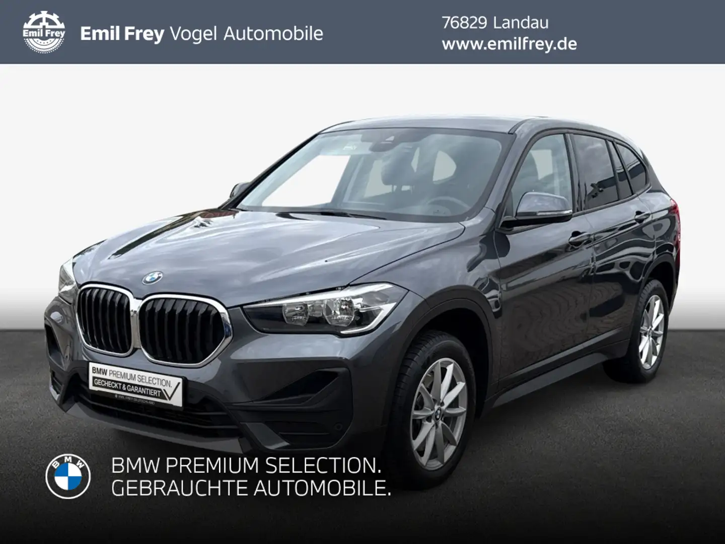 BMW X1 sDrive20d Aut. Advantage *RFK*SHZ*HuD* Grau - 1