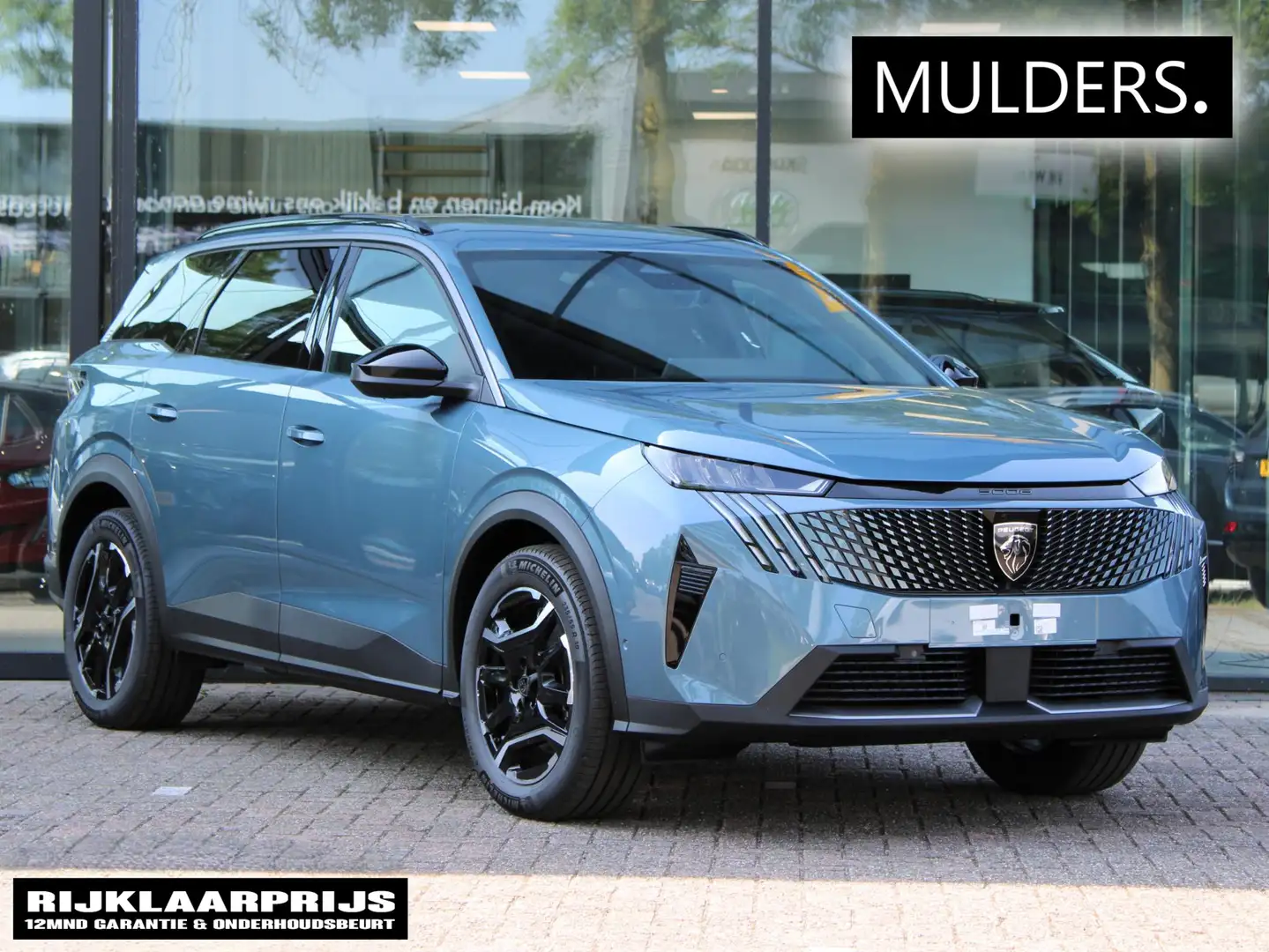Peugeot 5008 e-5008 Allure Avantage 73 kWh VOORRAAD KORTING Blauw - 1