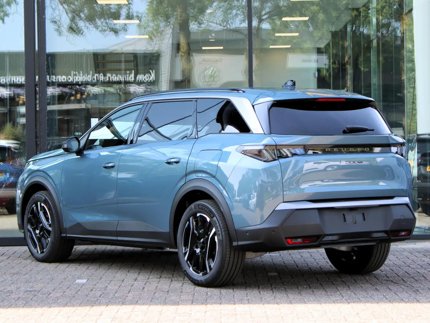 Peugeot 5008 e-5008 Allure Avantage 73 kWh VOORRAAD KORTING Blauw - 2