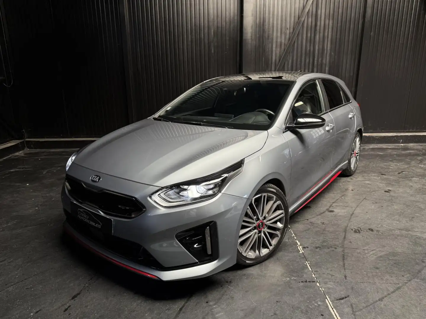 Kia Ceed / cee'd 1.6 T-GDI 204 DCT GT Gris - 1