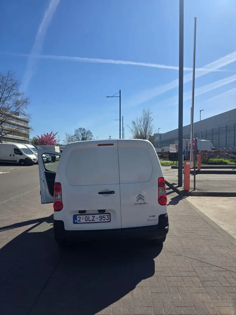 Citroen Berlingo L2 1.6 BlueHDi 100 Blanc - 2