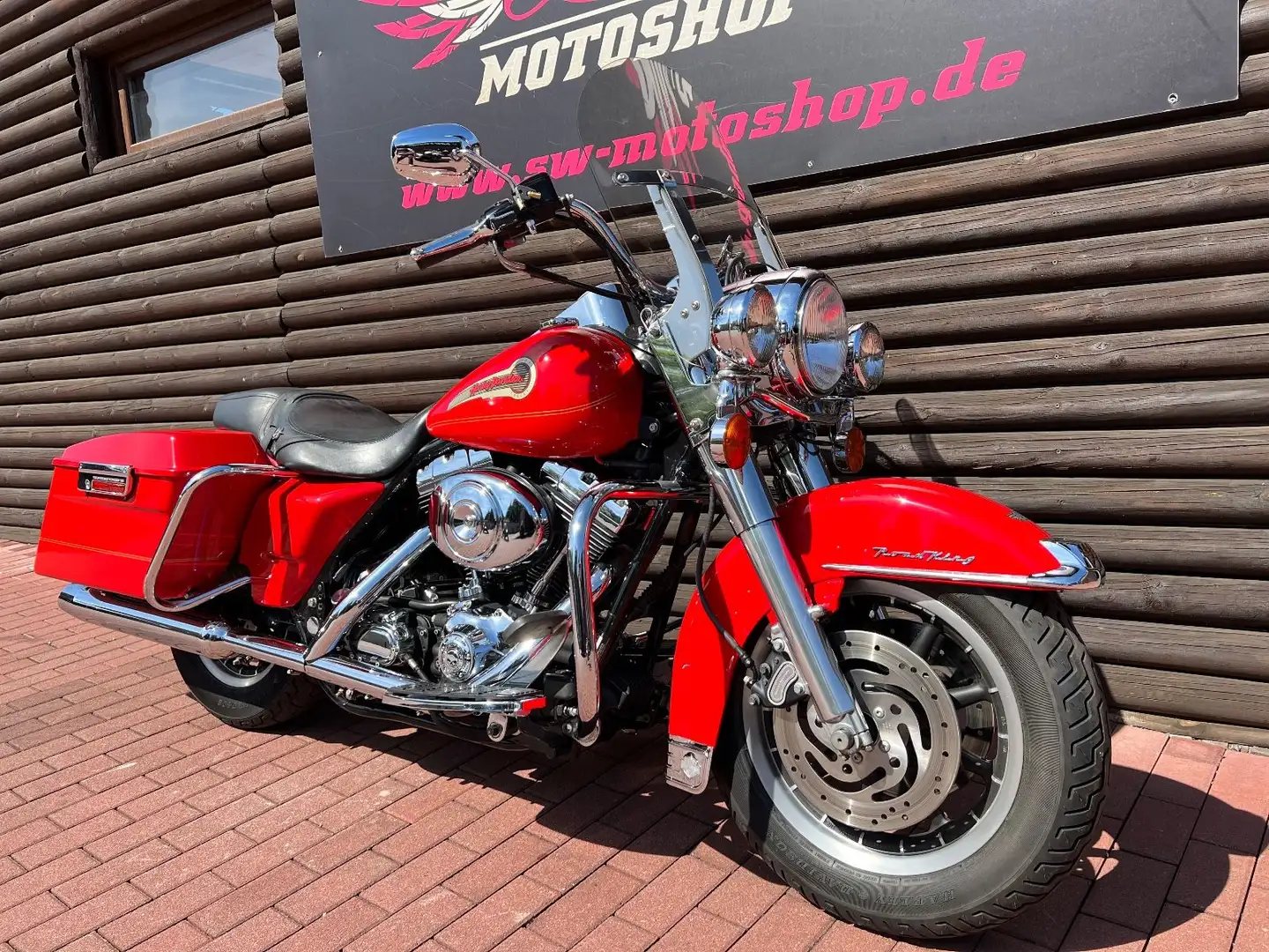 Harley-Davidson FLHRI Road King Firefighter *100Jahre, Top* Rot - 2