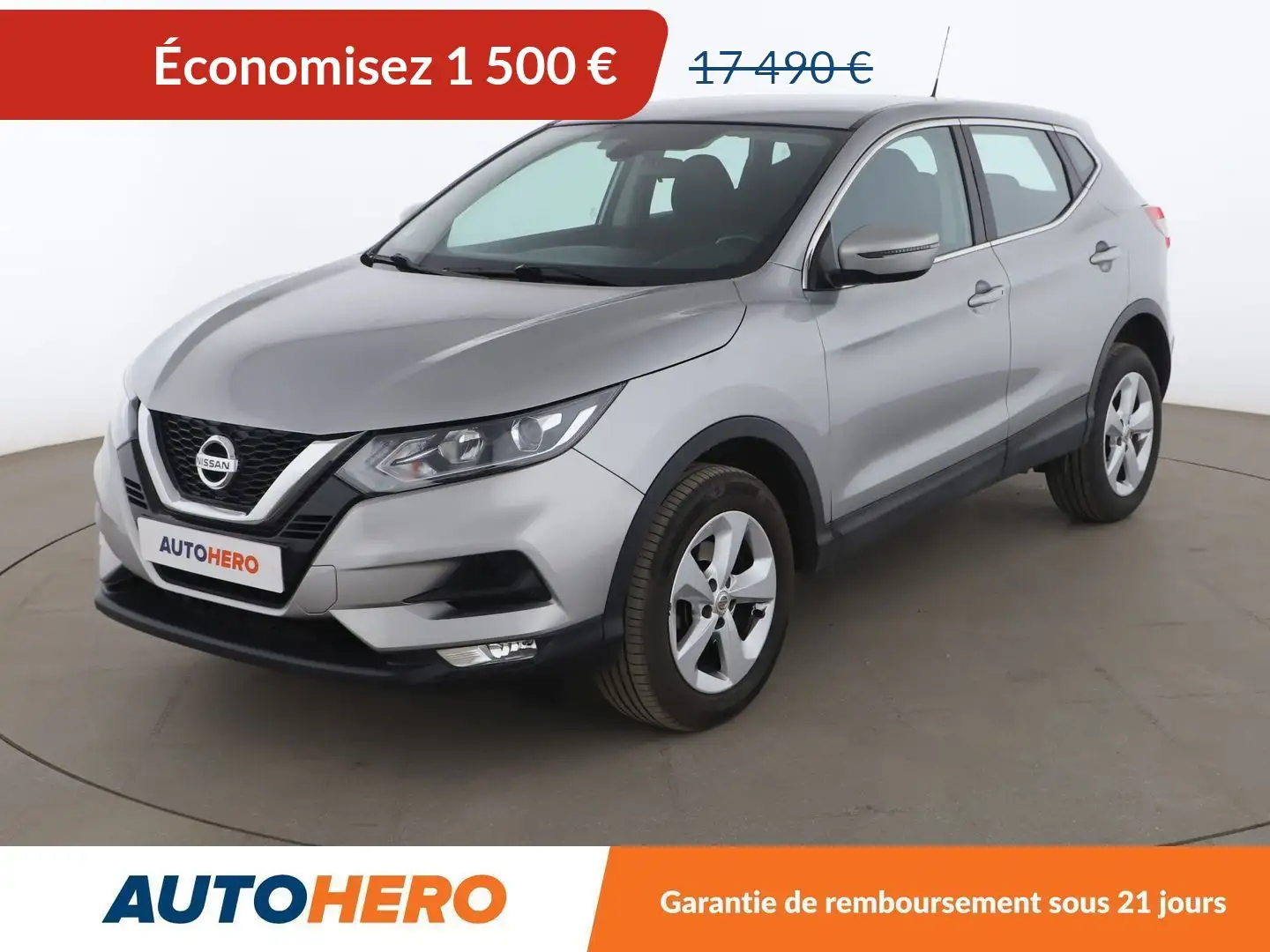 Nissan Qashqai 1.5 dCi Gris - 1