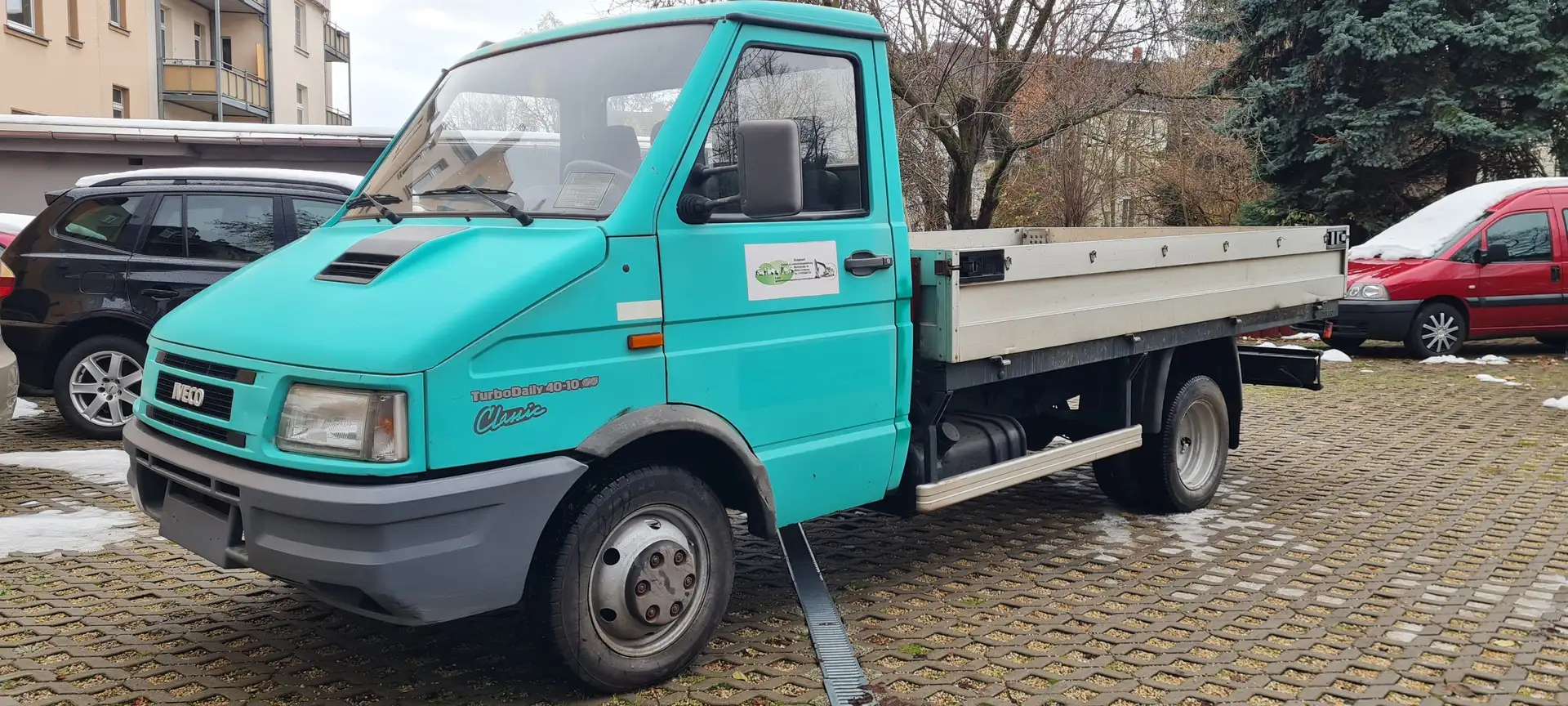 Iveco TurboDaily 40-10*118437 Km*2 te Hand*Langepritsche Green - 1