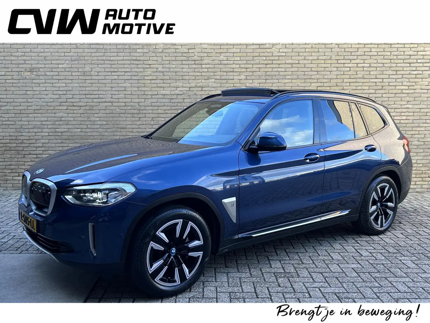 BMW iX3 Executive 80 kWh | Panoramadak | Lederen bekleding Blauw - 1