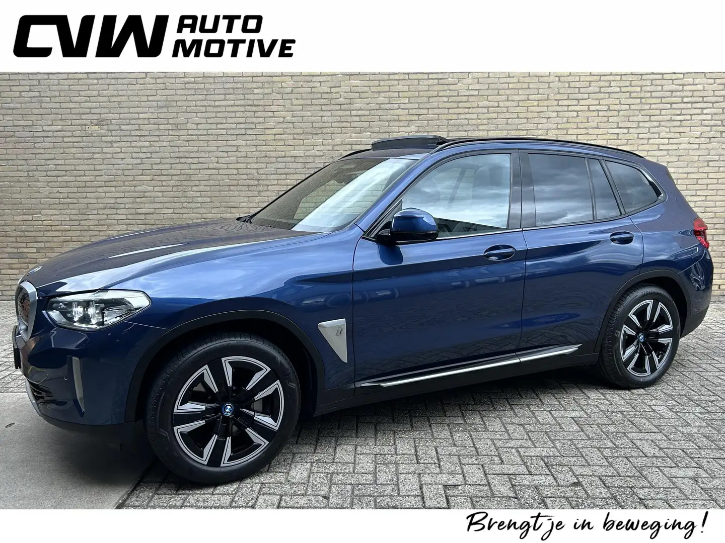BMW iX3 Executive 80 kWh 3 fase | 96% SOH | Panoramadak | Albastru - 1