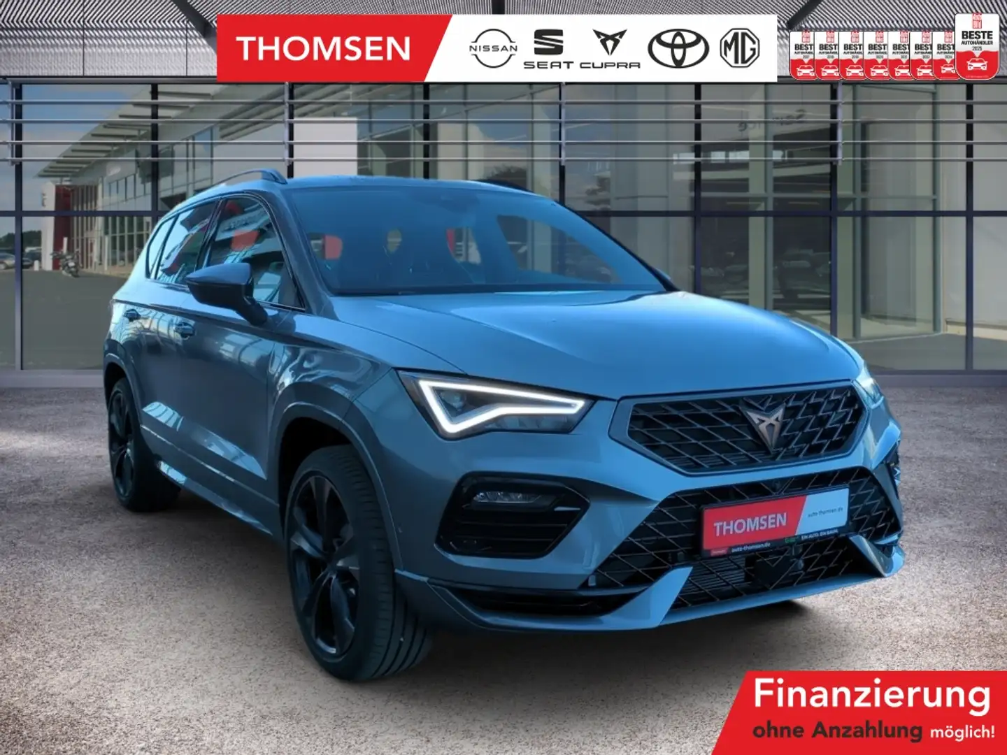 CUPRA Ateca 2.0 TSI 4Drive VZ AHK Navi ACC AUT LED LM Grau - 1